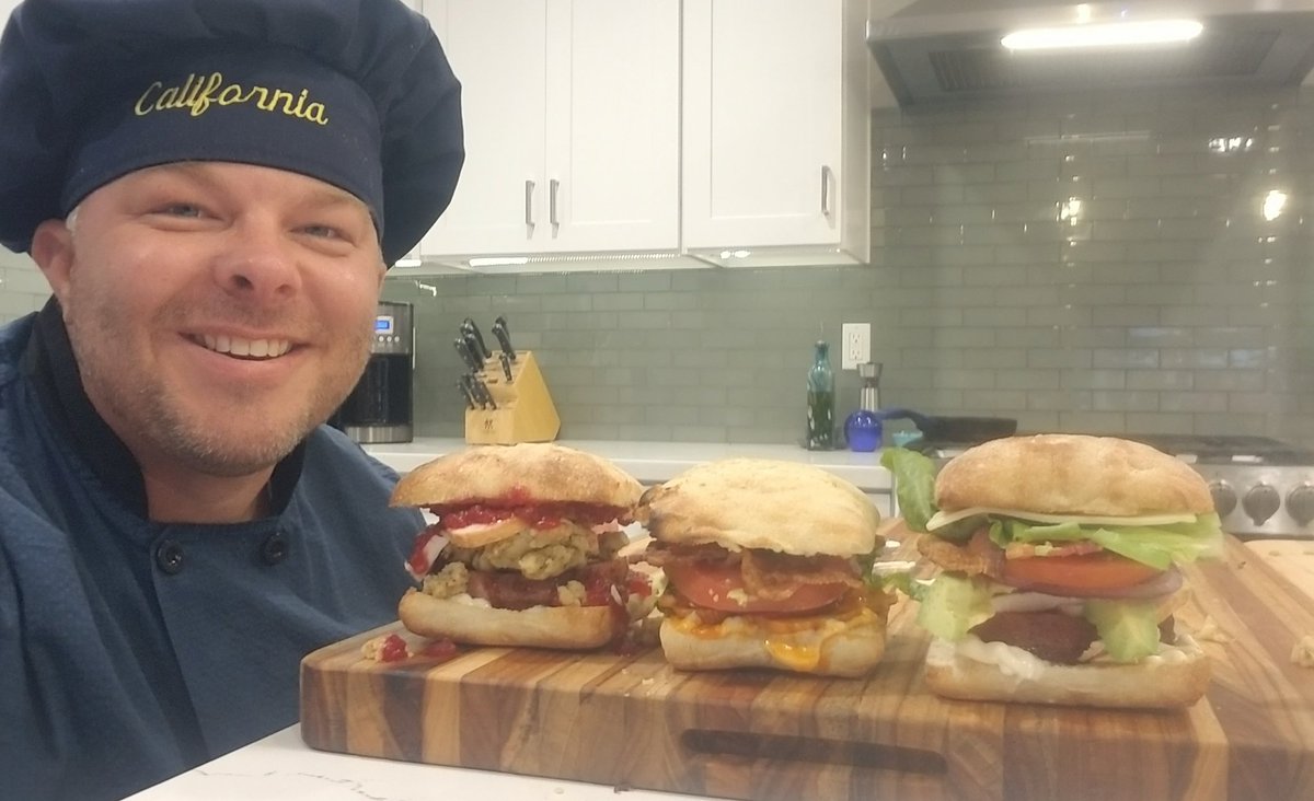 mistermattfoley's tweet image. It's still Big Game week, which means I'm still hard at work in the lab working on tailgate recipes even if we can't be there in person. 

Behold our 2020 Big Game sandwich creations.
@CalFootball
@CalFootballBlog 
@CalAthletics 
@WriteForCalLive 
#GoBears 
#BaconExplosion