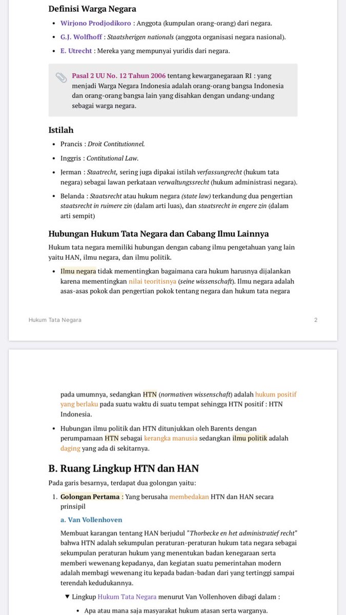 areabelajarr's tweet photo. ⚖️MY “Pengantar Hukum Indonesia” NOTES

Akan selalu di-update setiap selesai.
Disclaimer: jangan bertumpu pada catatan ini, belum tentu benar, dan banyak baca dari buku juga ya!

Notion: https://t.co/Rer2KqOPXS
Versi PDF: https://t.co/3ztnvpS9lU https://t.co/TvN6VaHgbG
