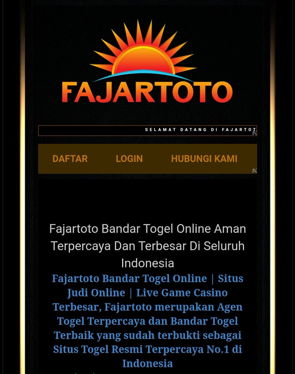 برچسب Fajartoto در توییتر برچسب Fajartoto در توییتر