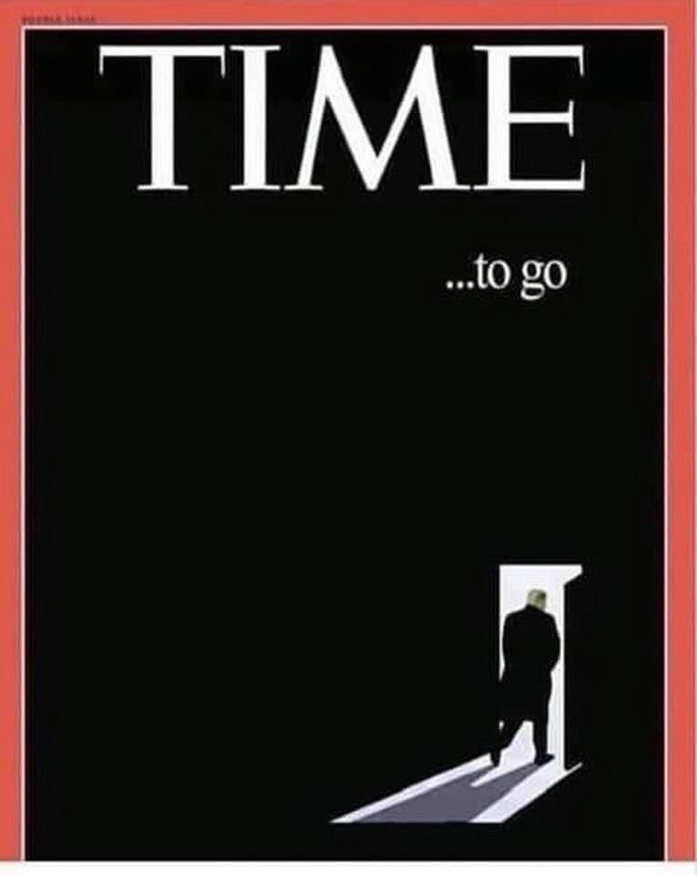 traputxi's tweet photo. Fantastic cover " The Time ".
#TrumpTheFool https://t.co/gRFwIZQuL2