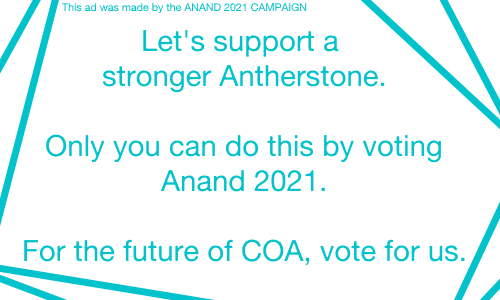 anandparty's tweet photo. ⏲️Time is ticking audience! 
😁Even though I have had some up's and down's the past few days, I am ready to participating in the COA elections. 
✅ Want a stronger Antherstone community? If your answer was yes, you know what to do... 
🗳️Vote for #Anand2021 https://t.co/mBSijQUOns