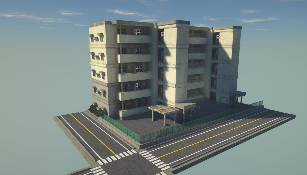 InstantNootles's tweet photo. There's just something about Japanese apartments.
#Minecraft 
#WeAreConquest
#路地裏MOD https://t.co/VBFKbcQ0WA