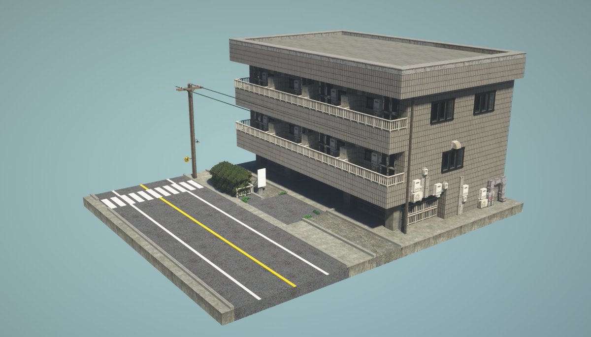 InstantNootles's tweet photo. There's just something about Japanese apartments.
#Minecraft 
#WeAreConquest
#路地裏MOD https://t.co/VBFKbcQ0WA