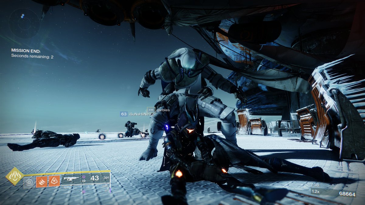 DarkR3fl3tions's tweet photo. I don't always take selfies with the enemy, but when i do, they like to get involved BIG TIME. @DestinyTheGame #destinyselfie https://t.co/t83oqjOJnY