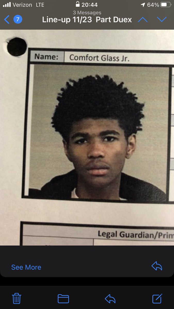 Missing Juvenile Runaway:
Comfort Glass Jr.  6’4   180  15 y/o BM
Dark Blue shirt, Light blue sweatpants with white stripe, and black tennis shoes. Blue university of Michigan face mask with yellow M
Please contact the Carmel Police Department if he is found 317-571-2580.