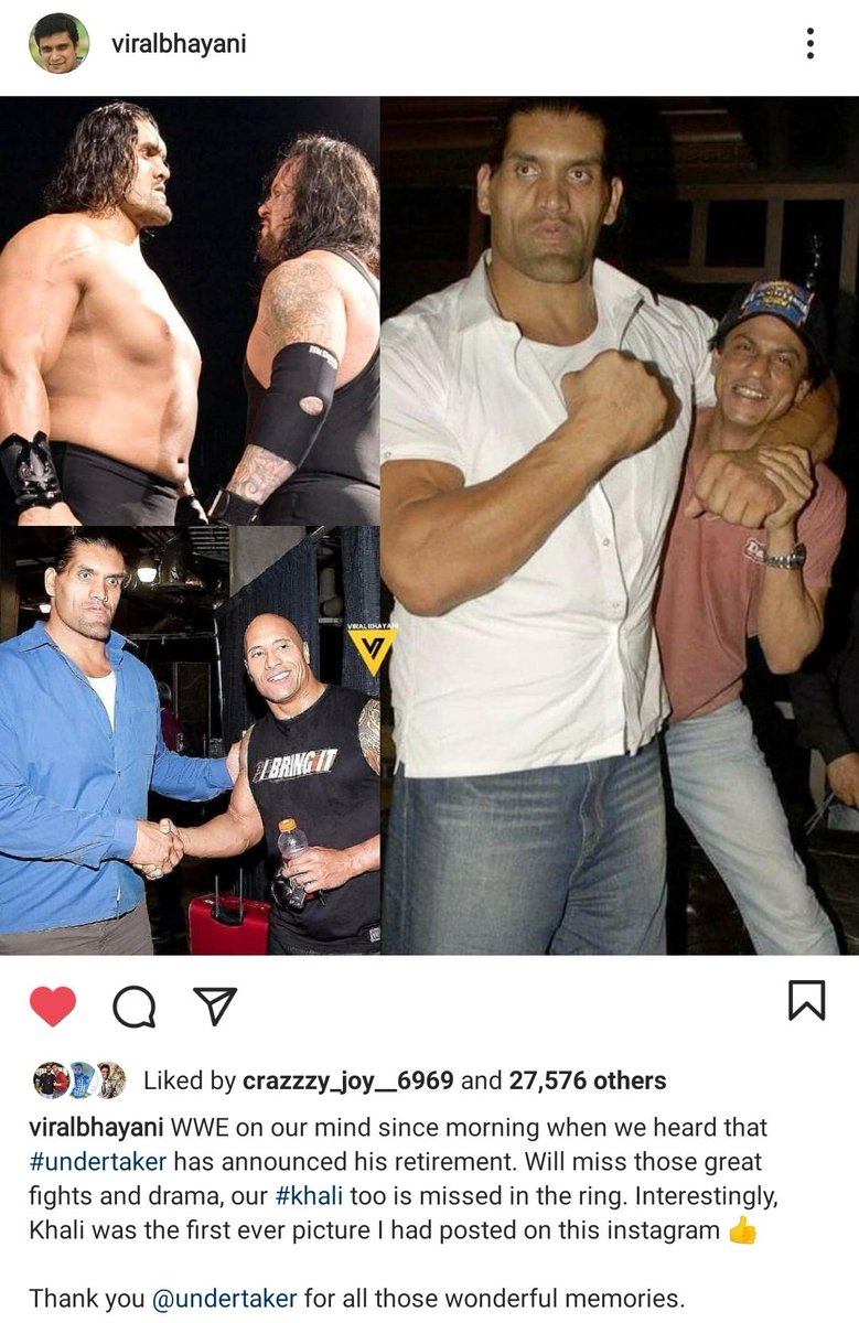 viralbhayani77's tweet image. Thank you #Undertaker30 #Undertaker 🙌