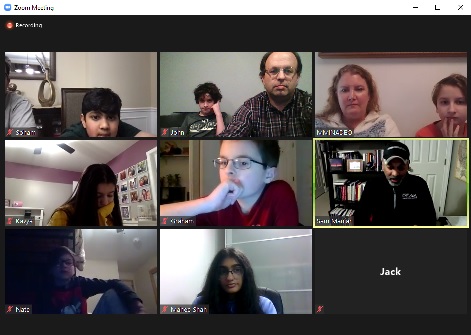 brainbots297's tweet photo. Thank you Sam Maniar @sam_maniar for an excellent virtually meeting with us tonight where we discussed what motivates exercise and fitness in everyone from children to professional athletes as we research RePLAY @firstlegoleague. https://t.co/VvcJxtz0CZ