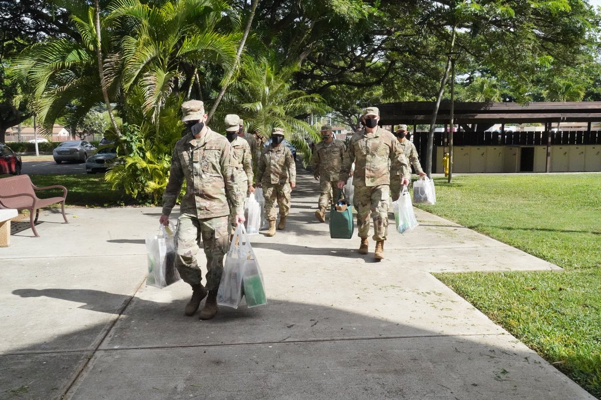JointBasePHH's tweet photo. #OPERATIONSUDS 

JBPHH First Sergeants get together to carry out OPERATION SUDS! Providing  cleaning supplies &amp; food to Airmen who live in the dorms to give back during the holidays!

#JBPHHFirstSergeants #15thWing

https://t.co/MYvIa5wUAQ https://t.co/vacOySuvAe