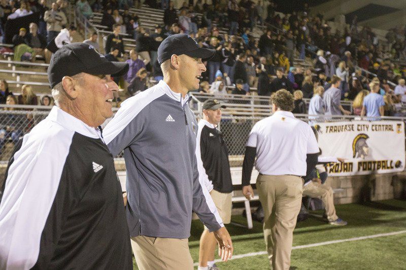 TCCHSAthletics's tweet image. Congrats Coach Schugars - MHSFCA Div II Regional Coach of the Year!!