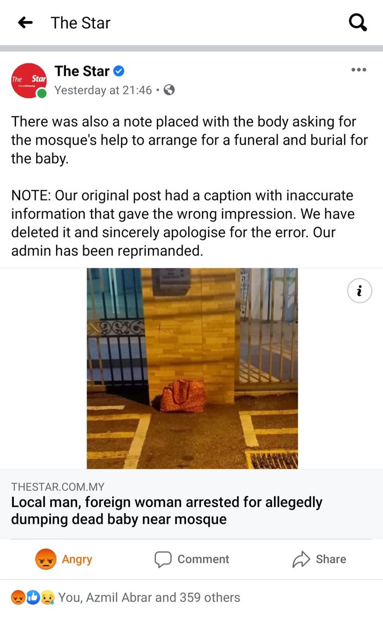 BroZico's tweet photo. Apa yang ada dalam hati kau admin  @staronline  ?

@SKMM_MCMC  tolong la ambil tindakan. Ketegangan agama rupanya ada pihak yang suka provok macan admin the Star ni. 

Malaysia yang harmoni terus dipecahkan kerana ada Media macam ni https://t.co/DX5wpcOnxQ