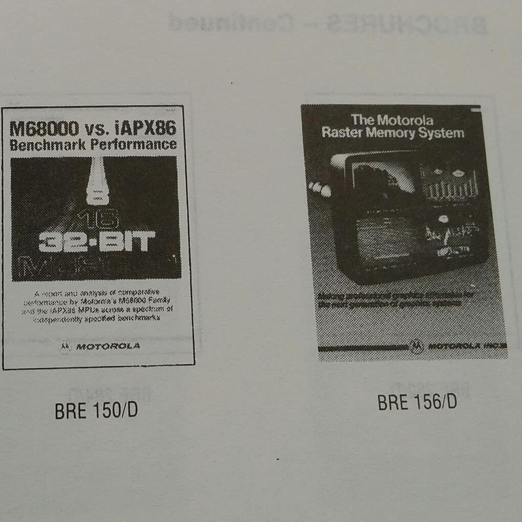 tamhanna's tweet image. #hrelektronika sometimes give free #databooks to customers. This time, we got a #motorolasemiconductor selection guide with lots of text on the #mc68000 and related processors. #vintagecomputer people should know them from various systems, but they…

📸 instagram.com/p/CH9MmxzjJXa/
