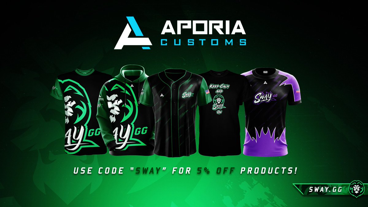 SwayGG's tweet photo. Thanksgiving is thursday so why not give the gift of giving with #SwaySwag!

@AporiaCustoms has it all and with our code "Sway" for 5% off you cant beat it! https://t.co/Ng6Q0MdVVq