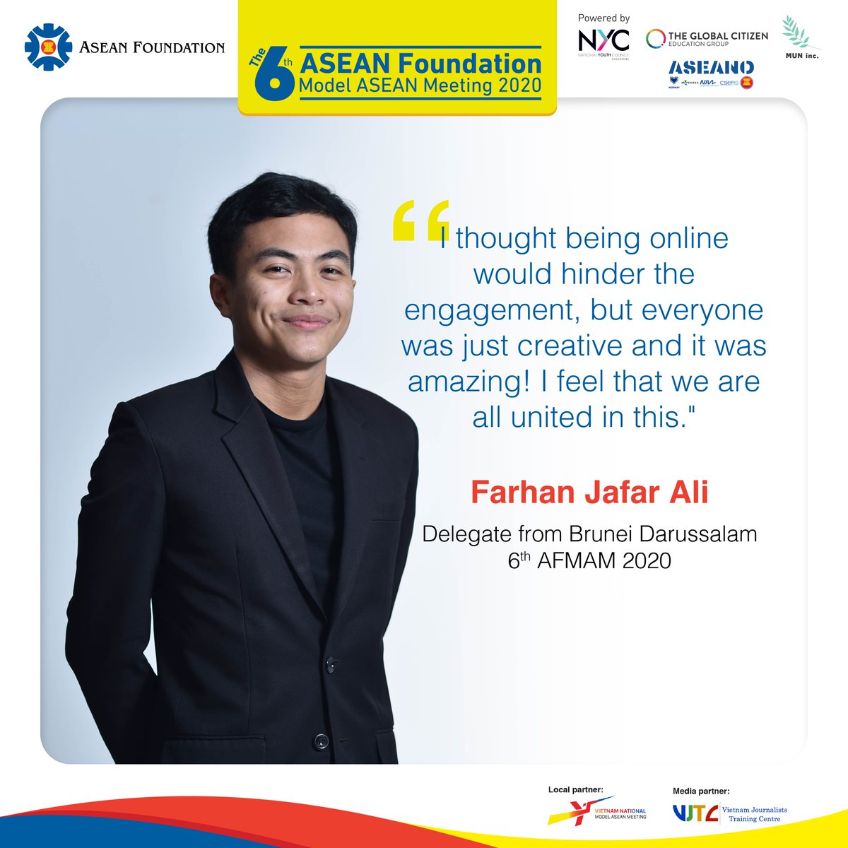 aseanfoundation's tweet photo. Most of the #ModelASEANMeeting this year had to be held virtually, in accordance with COVID-19 protective measures. Onsite events might provide more fun and engaging experience, but virtual events allow us to easily and quickly reach one another!
Share your experience with us! https://t.co/zQZ5RGh7HS