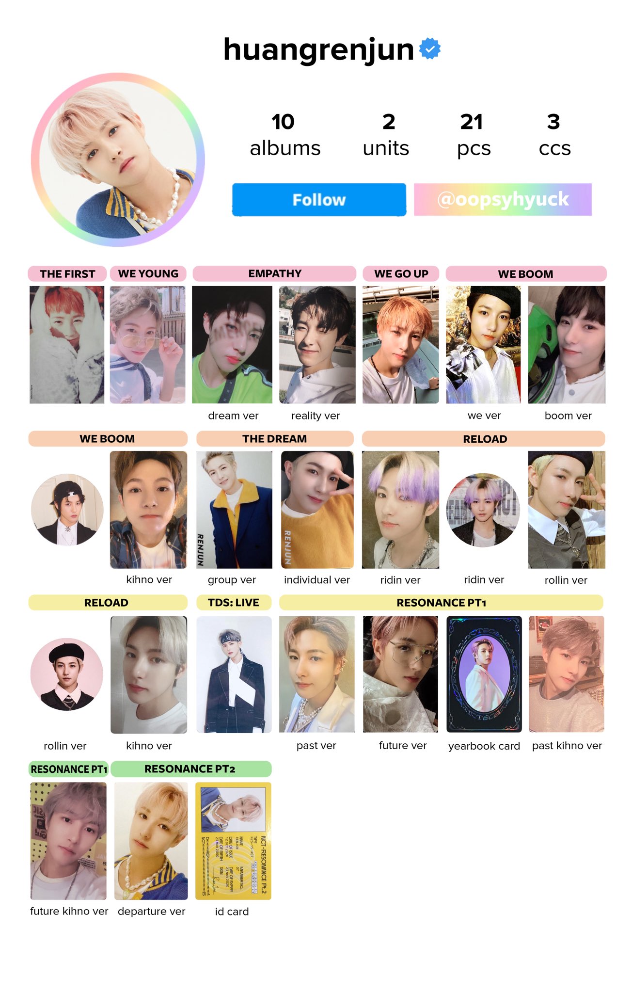 caitlin on Twitter "renjun photocard/pc template updated to include