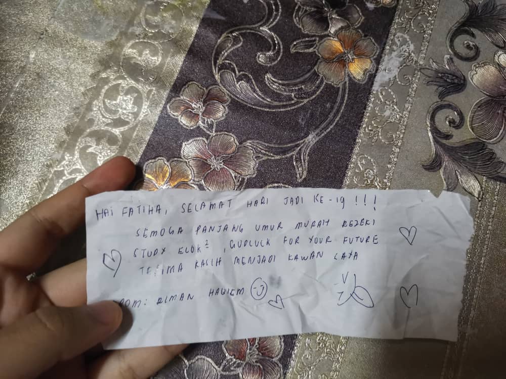 amnhkqm's tweet photo. And aku ada tinggal kan note heheheh efforts okayyy takk macam ni ke kena usaha lagi?🥺 https://t.co/Qw9YDBe2td