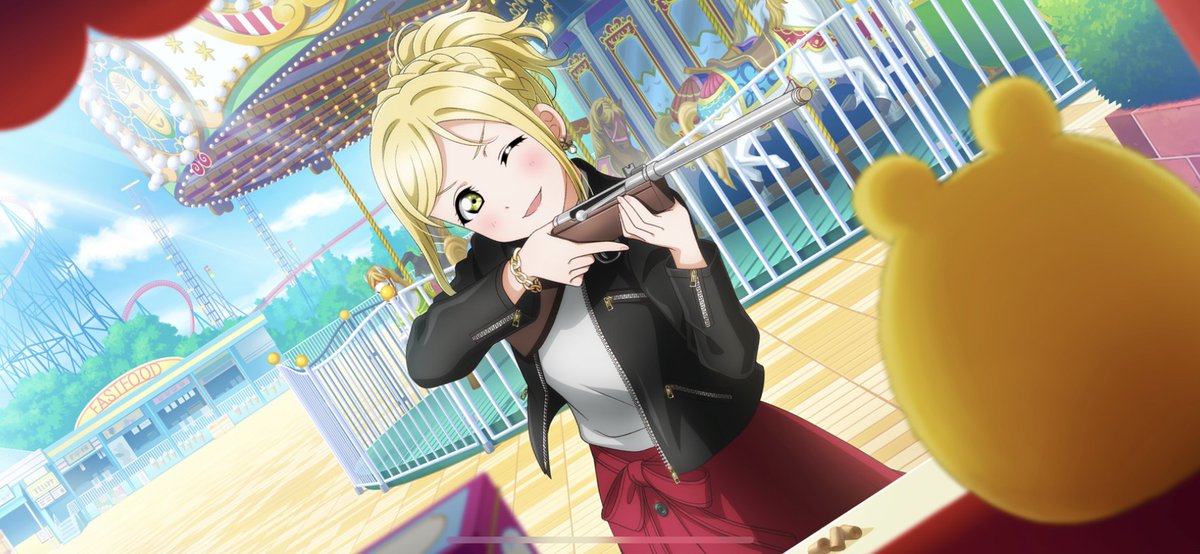 ট ইট র ラブライブ スクスタ公式 イベント 最高の遊園地攻略法 開催期間は 11 30 月 14 59まで 報酬メンバーは Ur M S 西木野真姫 Sr Aqours 小原鞠莉 Sr ニジガク 中須かすみ 鞠莉の射的の腕はピカイチ 覚醒後は 未体験horizon