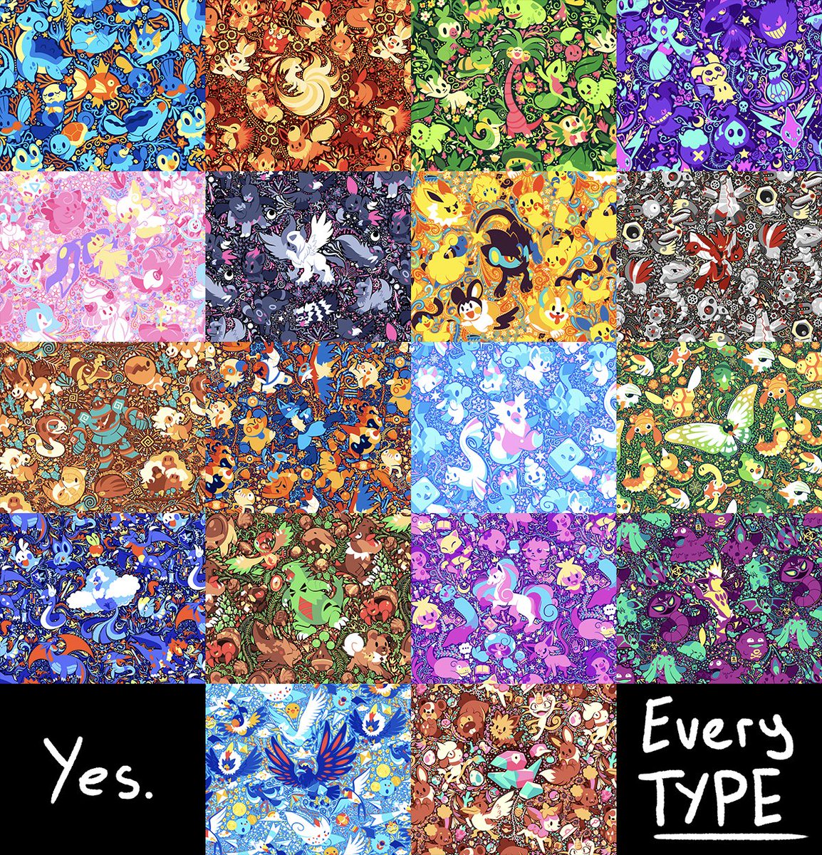starsalts's tweet photo. 🌟WEEK 2: WIN A POKEMON MOUSEPAD! 🌟
This giveaway will have THREE winners! And yes, EVERY type is available as a mousepad! Each of these counts as an entry:
💜 RT this tweet
💜 Like this tweet
💜 Reply with your fav Pokemon type!

More deets in the following tweets. Good luck!✨ https://t.co/z2V6oOUoLi