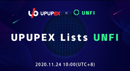 UPUPEXPro's tweet photo. https://t.co/fVSbu80ojS lists $UNFI (Unifi Protocol DAO).
Trading of UNFI/USDT pair starts at 10:00,24 November 2020 (UTC+8)
#upupex $UNFI @unifiprotocol https://t.co/1OMoDRCXvg
