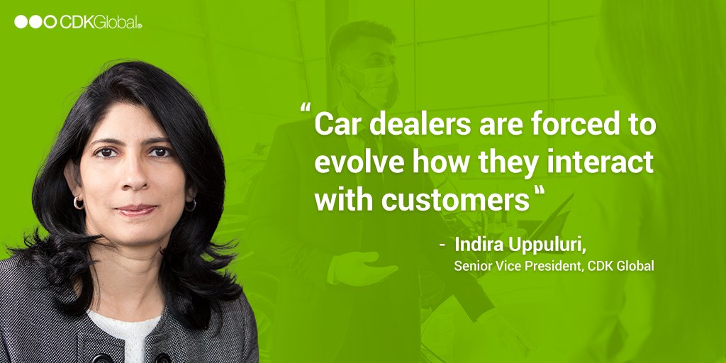 “The pandemic and changing consumer habits have accelerated digital transformation in automotive retail, forcing car dealers to evolve how they interact with customers,” says Indira Uppuluri, SVP, #CDKGlobal to @BWBusinessworld. Read more at https://t.co/sKYd54hrv6 https://t.co/xMmVCbGFS3
