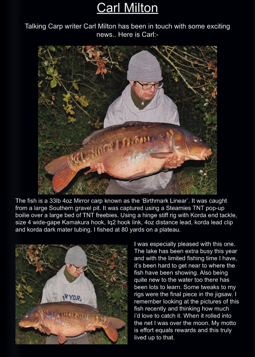 brian_dixon189's tweet photo. Last few days to get those catch reports in for the next issue!  
Email them in to brian.dixon@talkingcarp.co.uk or go to the website https://t.co/tYKY3XihWJ and hit the catch reports upload button. https://t.co/IwxtKE0Rm7