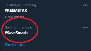 They keep hoping it'll go away. They want us to stop

In a few weeks (Dec 11-13) we'll have a new @_samox_  documentary

Ain't goin nowehere dawg

#freemelee #saveSmash