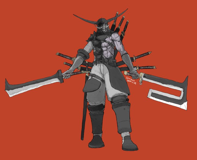 クリーチャーのtwitterイラスト作品