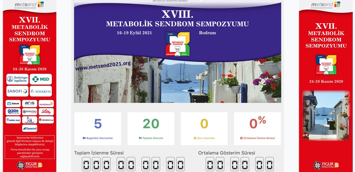 onlinemakale's tweet photo. XVII. Metabolik Sendrom Sempozyumu OnlineCon altyapısı ile bugün başlıyor...

#onlinecon #lookus #lookusnet https://t.co/YAtQz8i7od