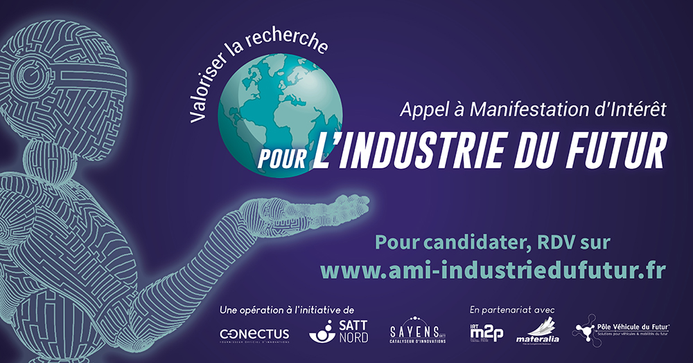 SATT_SAYENS's tweet photo. 🟣Chercheur(se), vous disposez de résultats à potentiel pour répondre aux enjeux de l’Industrie du Futur ? @SATT_SAYENS, @ConectusAlsace, @SATTNord lancent un A.M.I en vue de financer et d’accompagner vos projets. 🔽 Pour en savoir plus et candidater 🔽
👉 https://t.co/3dLTVMPuXK https://t.co/n6EfulPQoG