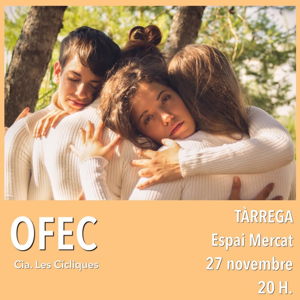 IgualtatTarrega's tweet photo. 🎭OFEC, divendres a les 20 h. Inscripcions a politiquesigualtat@tarrega.cat 📲 Places limitades

OFEC mostra la realitat de la dona. Una realitat tenyida d'opressió degut a la violència imposada pel sistema patriarcal que ens vexa, ens humilia i ens calla.

#25n #ofec #siadurgell https://t.co/D86s7X6jdg