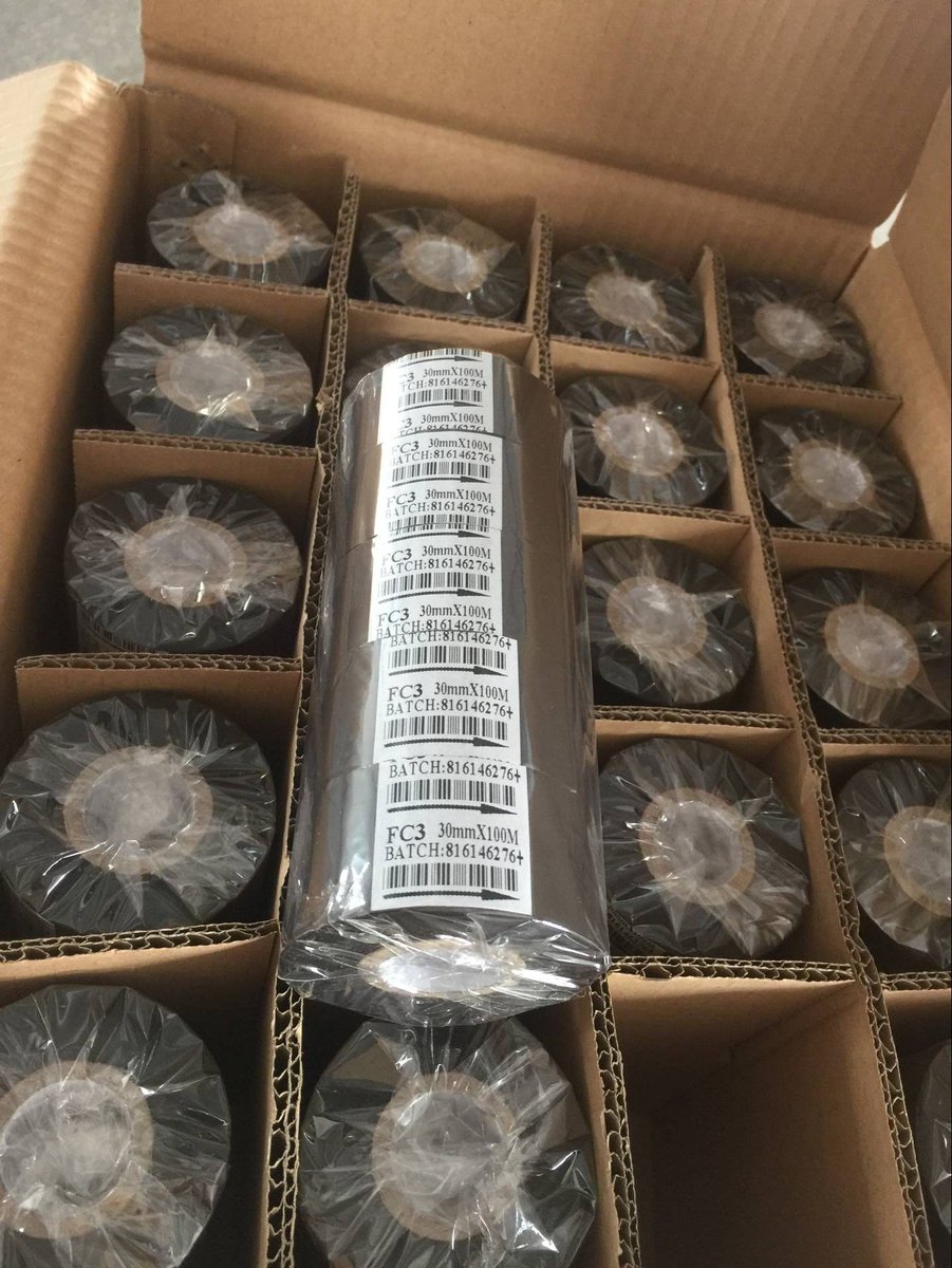 hot coding ribbon for date printing on soft packaging, any needs, pls feel free to contact us: ivy@fineray.com.cn