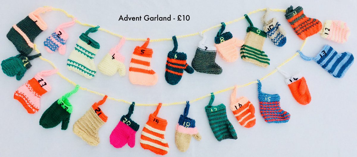 *****Selling fast***** Just two Advent garlands left. £10 each. Email us at leamguidedogs@gmail.com to place your order