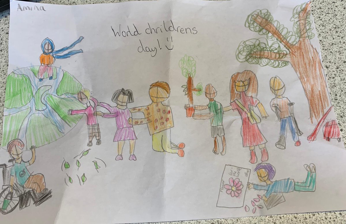 Brecknock in blue!
The children were very busy on Friday raising awareness of climate change and children's rights during World Children's Day.
#Outright #UNICEF #WorldChildrensDay https://t.co/NAWKItGl16