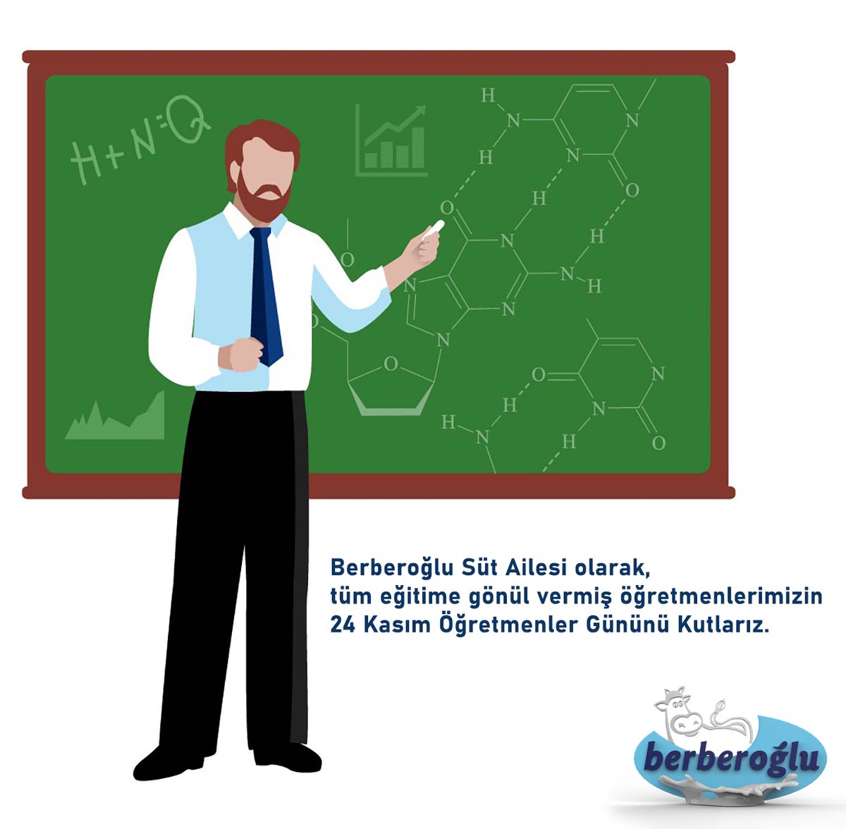 BerberogluSut's tweet photo. Tüm eğitim gönüllüsü öğretmenlerimizin, 24 Kasım Öğretmenler Gününü Kutlarız. #öğretmenler #günü #teachers #day # #kutlu #olsun https://t.co/8BSpRn7N2s