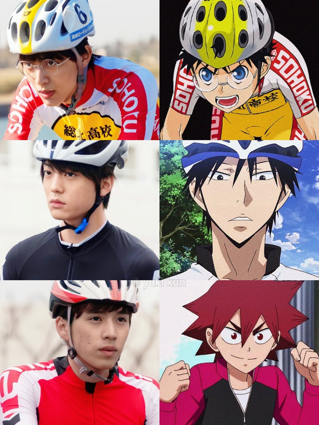 Yowamushi 2024 pedal characters