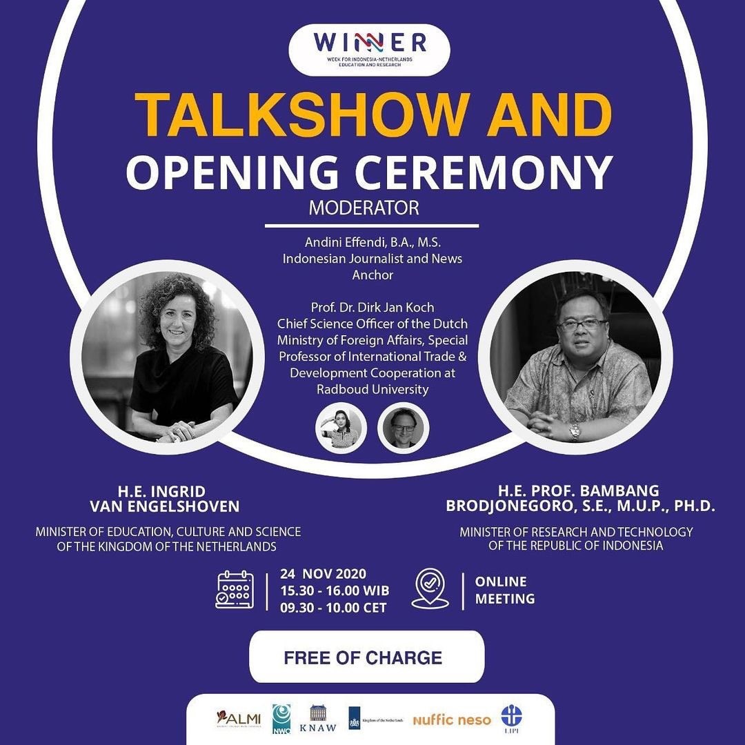 WOTRO's tweet photo. Reciprocity and mutual respect are the basis for international cooperation in science, says @Ivanengelshoven at WINNER. Watch it live at https://t.co/TkL13vHdvs #winnerconference https://t.co/tBk0pexGAA