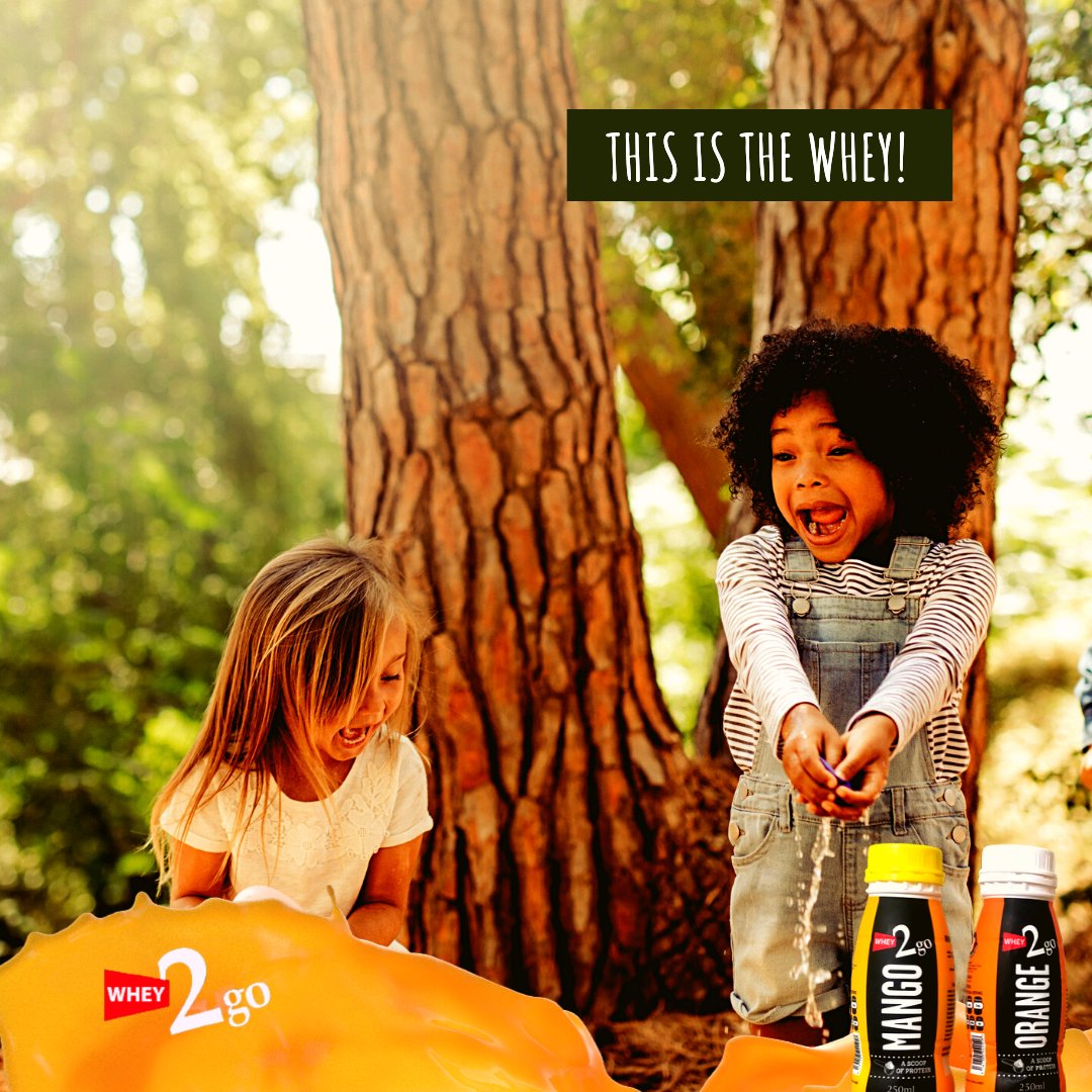 whey_2go's tweet photo. First, one to finish gets a #Whey2Go 😊 Get a box or two for your little ones today and watch them thrive and play with our super nutritious fruit flavoured fresh-whey protein drink available in mango and orange!
https://t.co/w1sg6XroRB
#LetsGetWheysted https://t.co/6PTGi4Ujpq