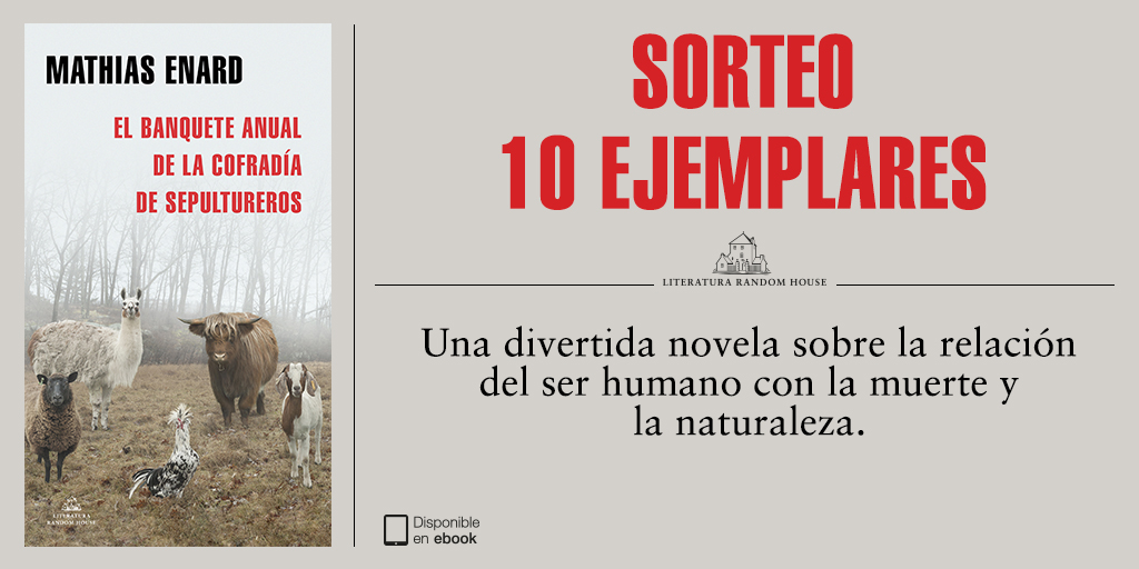 zendalibros's tweet image. SORTEAMOS en nuestras redes 10 LIBROS de El banquete anual de la Cofradía de Sepultureros  

Para participar desde Twitter etiqueta a dos amigos en un comentario y haz RT

🔚26/11/20 a las 23:59h
📣 Ganadores 27/11/20
⬇ Válido sólo en España #sorteolibros
megustaleer.com/libros/el-banq…