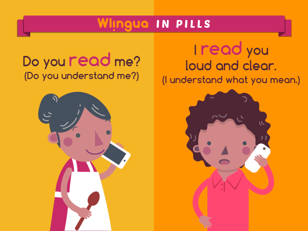 Do you read me? Do you understand me? “Read” can also be used as a synonym for “understand.”   #englishlesson #aprenderinglés #inglés #aprenderinglés #inglésfácil #cursoinglés #Englischlernen #apprendreanglais #aprenderinglês