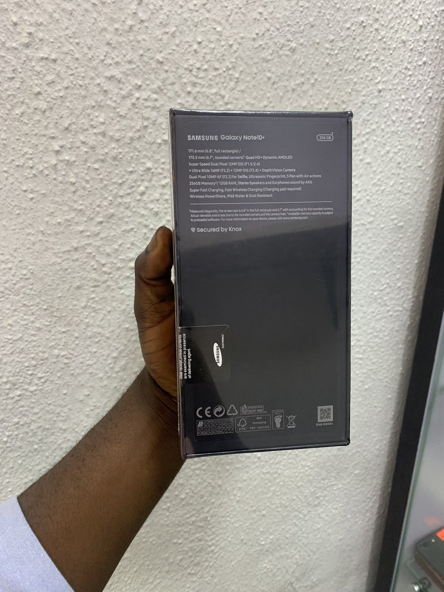 Vivid_online's tweet photo. If you find this on your TL please retweet.

Brand New
Samsung Galaxy Note 10 Plus 256GB
Available for N325,000 
Office Address: 7 Idowu Lane street,Ikeja computer village 

Call&amp;WhatsApp 08037774591

RT so your Anon can see this or you can be an Anon https://t.co/GrrQVBcYsf