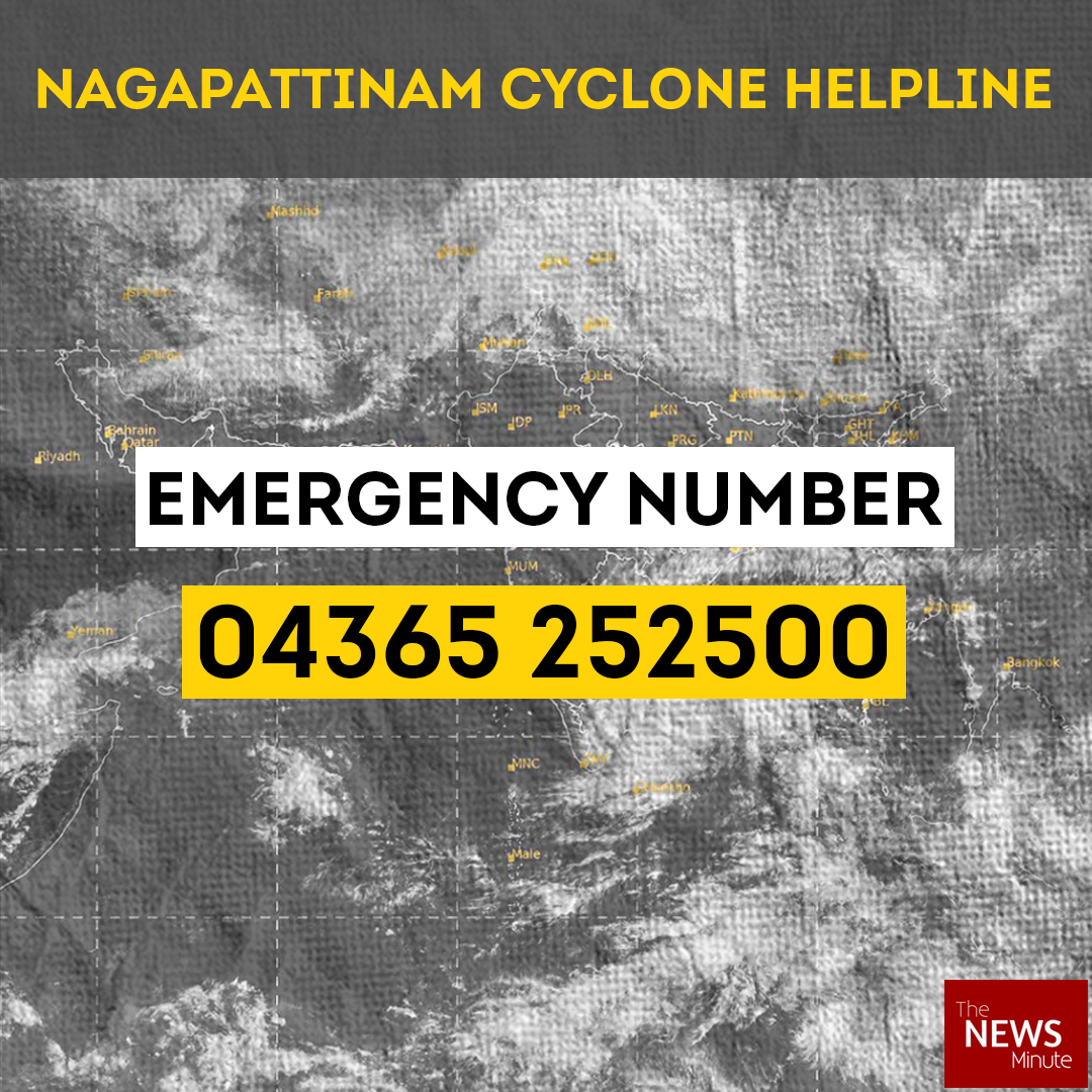 Cyclone Nivar: List of helpline numbers for emergency services  #CycloneNivar  #CycloneAlert  #EmergencyServices  #Cyclone