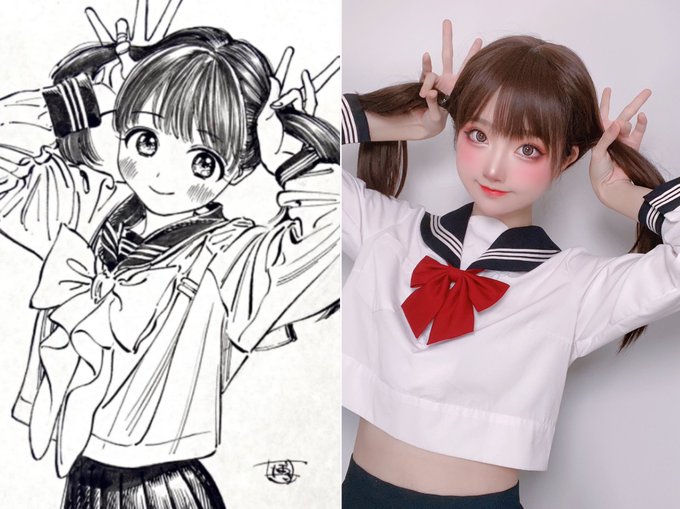 Twitterのコスプレ画像34