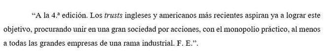 Complemento lo dicho más arriba con los siguientes extractos de El Capital (libro I, sección 7.ª, caps. XXIII y XXIV), incluyendo una nota de Engels para la 4.ª edición, sobre el proceso de concentración y centralización del capital.