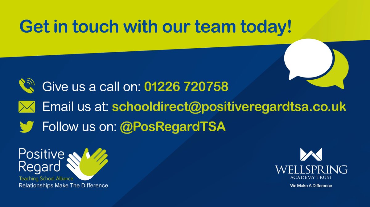 PosRegard's tweet photo. Here's why Rebecca chose the School Direct route into teaching with Positive Regard TSA. 
If you thinking about getting into teach, look no further! Contact our team today organise a 1-2-1 phone call!  @Teach_Yorkshire @getintoteaching

#MakeADifference https://t.co/436fsfbxly