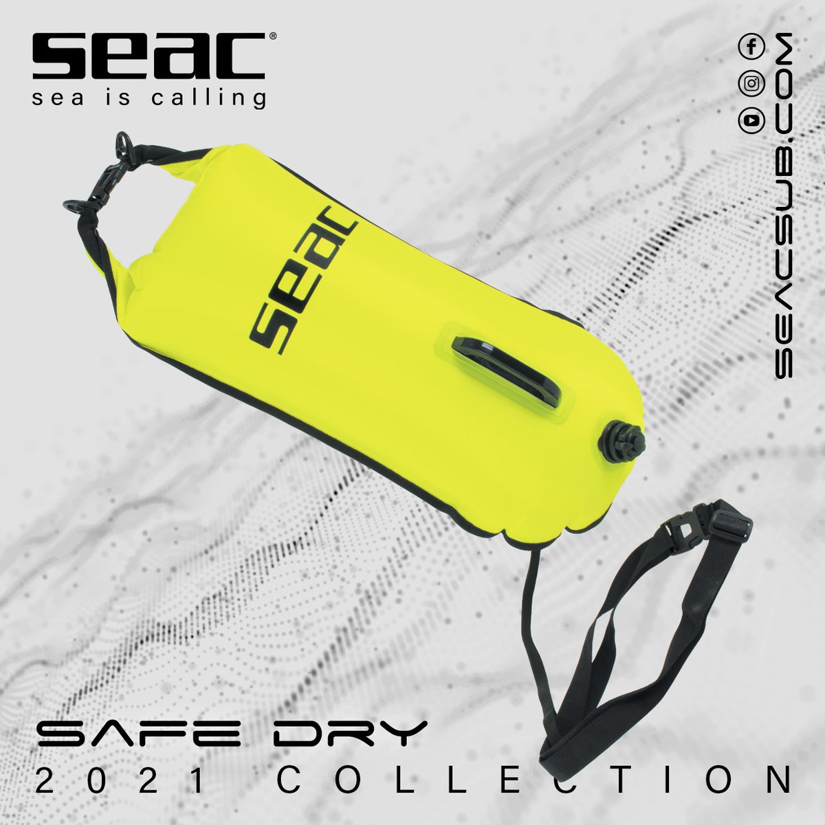 Omar_Seac's tweet photo. SEAC SAFE DRY: la nuova boa di sicurezza/borsa stagna per il nuoto.
Pratico scomparto con chiusura roll-top per oggetti personali.
Colore fluorescente che aumenta la visibilità.
Sicura per riposare durante la tua nuotata.
Una luce lampeggiante nel vano ne raddoppia la visibilità! https://t.co/G0sDy2Jhrj