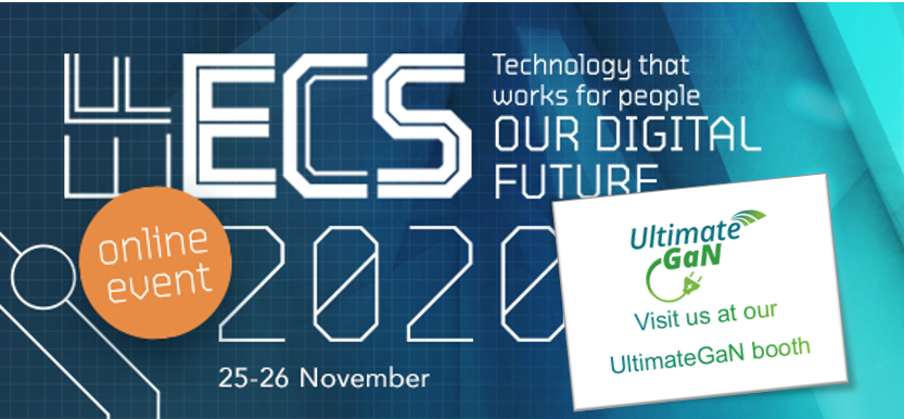 UltimateGaN1's tweet photo. Join our UltimateGaN booth at the #EFECS2020 online event on 25-26 November 2020.

 More information can be found on https://t.co/w36VGscEmJ and https://t.co/pG4SYxcWVK

 #EFECS2020 #UltimateGaN #ECSELJU https://t.co/ubvSd8S3sO