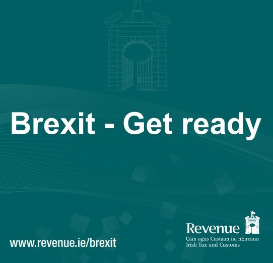 RevenueIE's tweet photo. Is your business prepared for Brexit? Revenue has outlined some key essentials in planning for Brexit at https://t.co/FIt8ALhnkS https://t.co/YgVIcLNZ5C