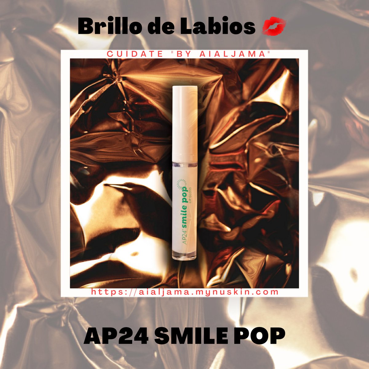 AIAljama's tweet photo. 💠 BLACK FRIDAY: AP24 Smile Pop 💠
¡Destaca! ¡Deslumbra! ¡Brilla! Mantén tus labios hidratados, brillantes y con un sabor delicioso; brillo de labios refrescante y con un toque de vainilla y menta.
👉 https://t.co/l9wYFdheEK
#BrilloDeLabios
#BlackFriday2020
#CuidateByAIAljama https://t.co/pvVVe870HP