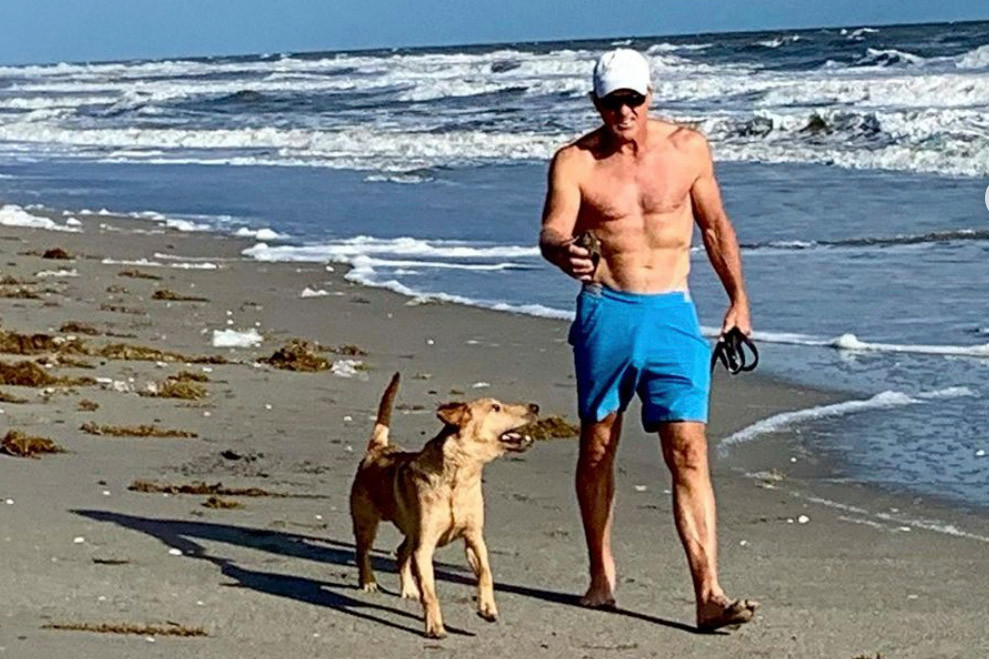 Greg Norman's innocent dog photo has an X rated twist