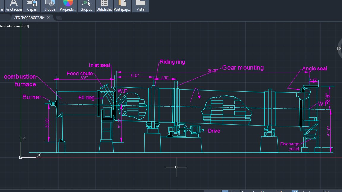 #EDEPQ2020BE33
6-8 / FIG. 12-58 Component arrangement (b) of countercurrent direct-heat rotary dryer. (Air Preheater Company, Raymond® &amp; Bartlett SnowTM Products.)