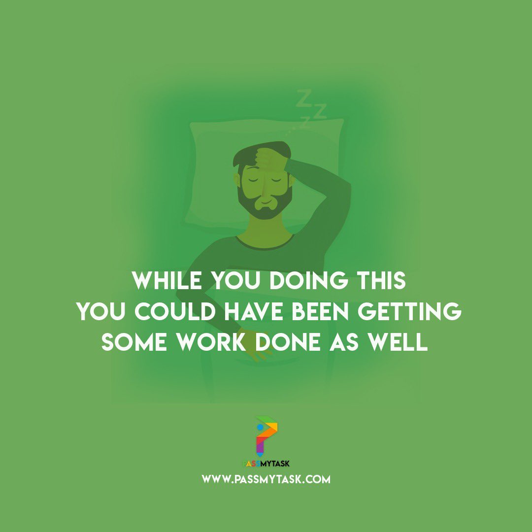 passmytask's tweet photo. So many occasions in a day when you can do something productive rather than being lazy. In a world which is so fast moving, you cannot waste a second. We can help you get busy easily, head to our website and register yourself! https://t.co/8MmeGETrEP